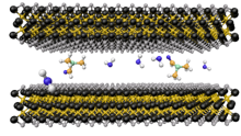 Two-dimensional nanochannel structure for confined ion transport